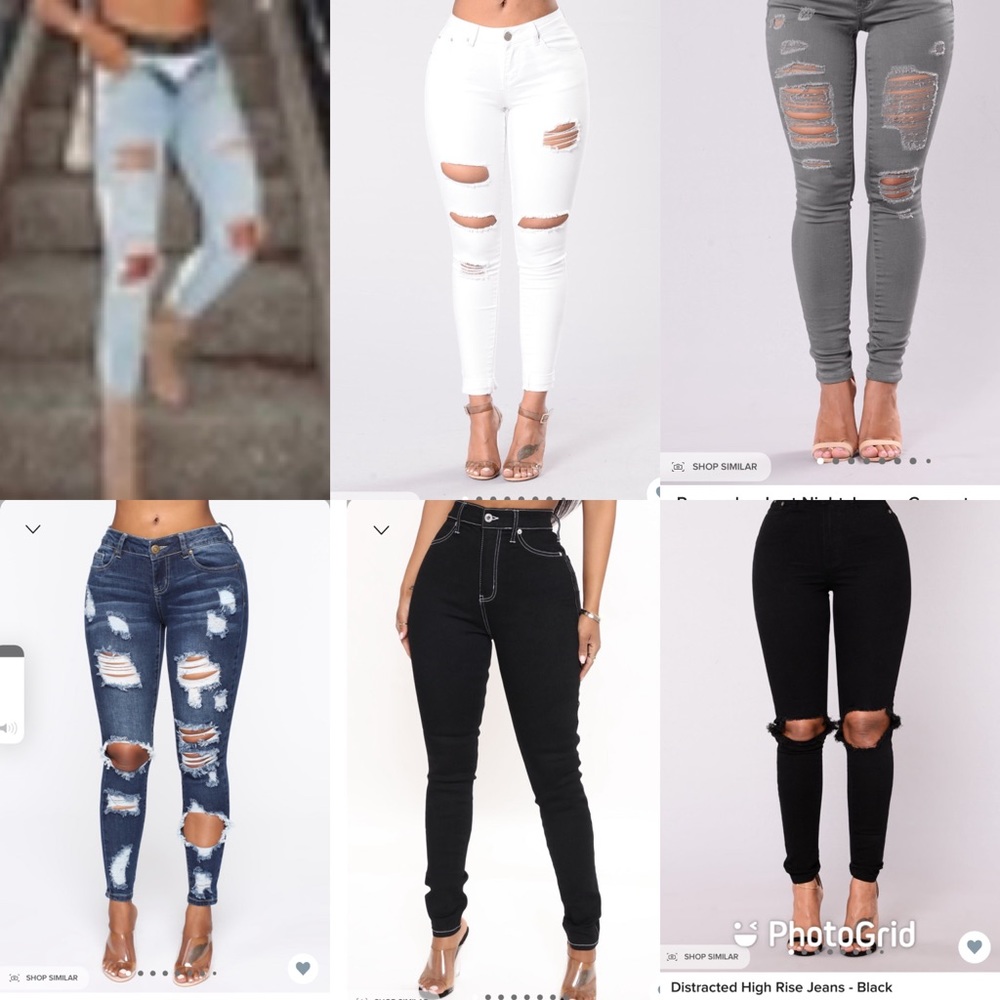 COPY - fashion nova jeans bundle